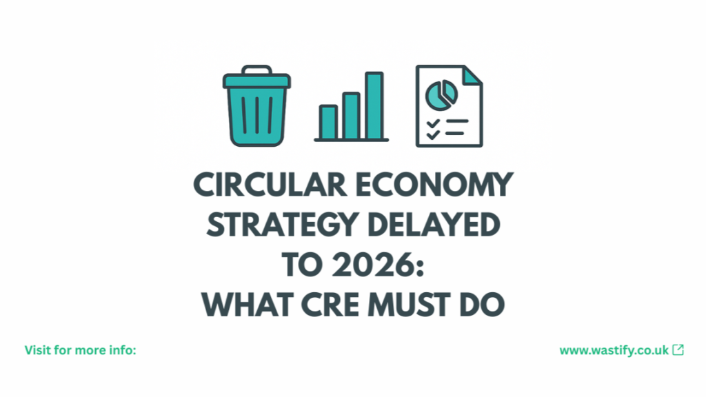 Circular economy strategy delayed to 2026: what CRE must do
