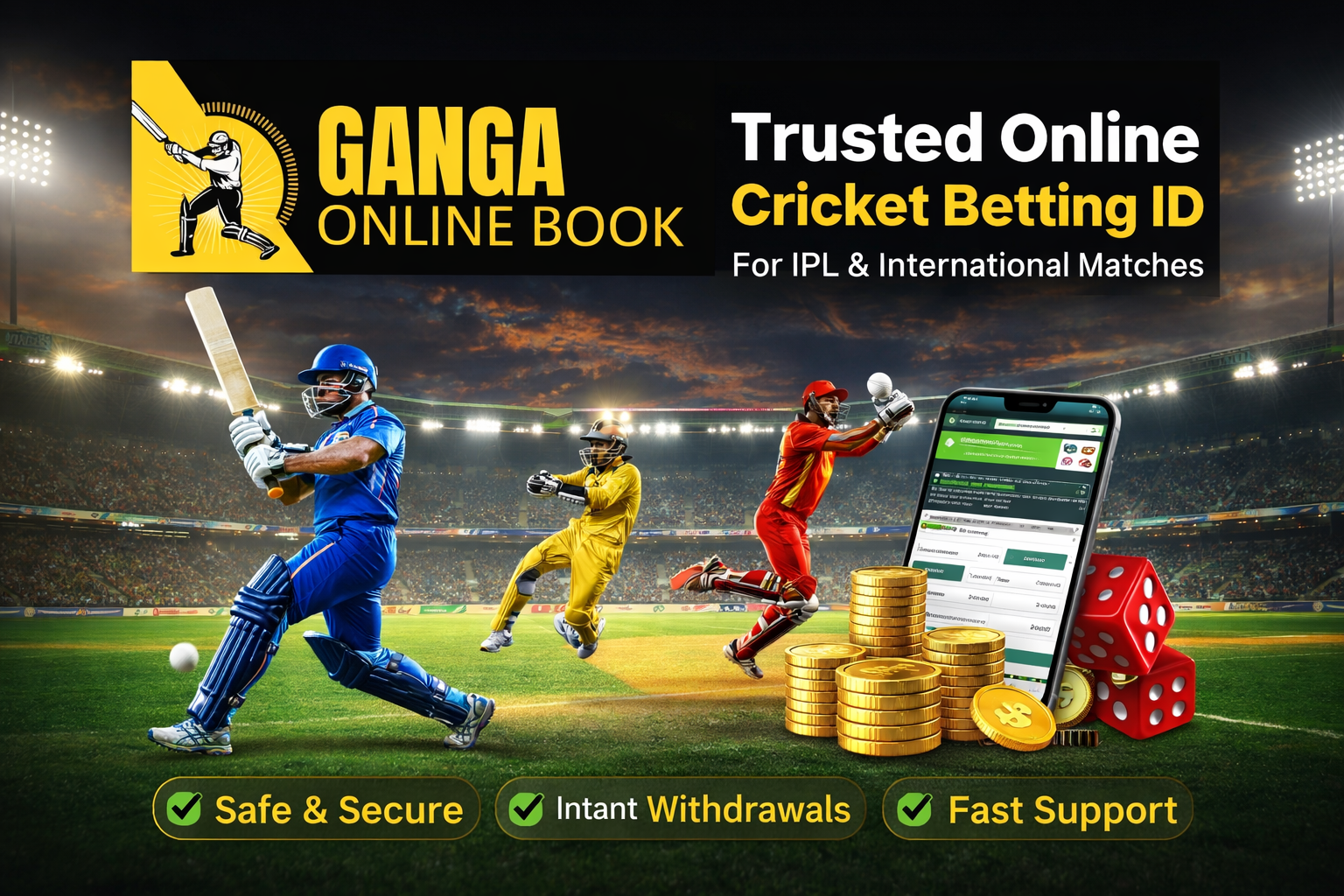 Online Cricket Betting ID for IPL and International Matches - Newsglo