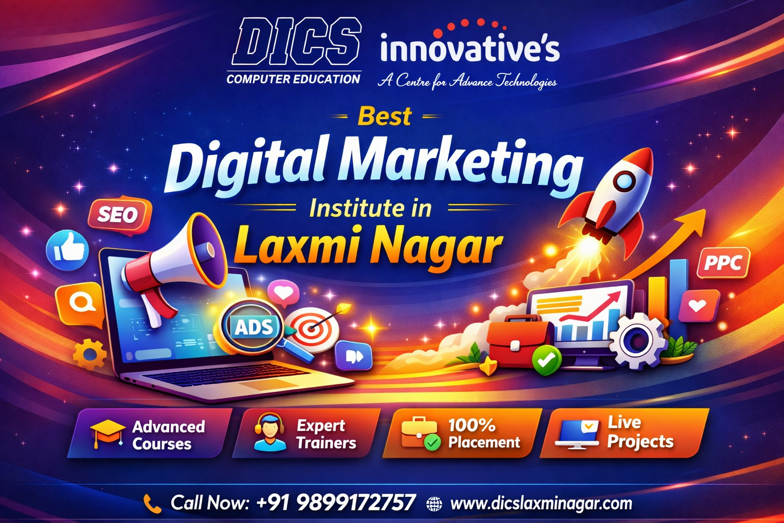 Best Digital Marketing Institute in Laxmi Nagar - Newsglo