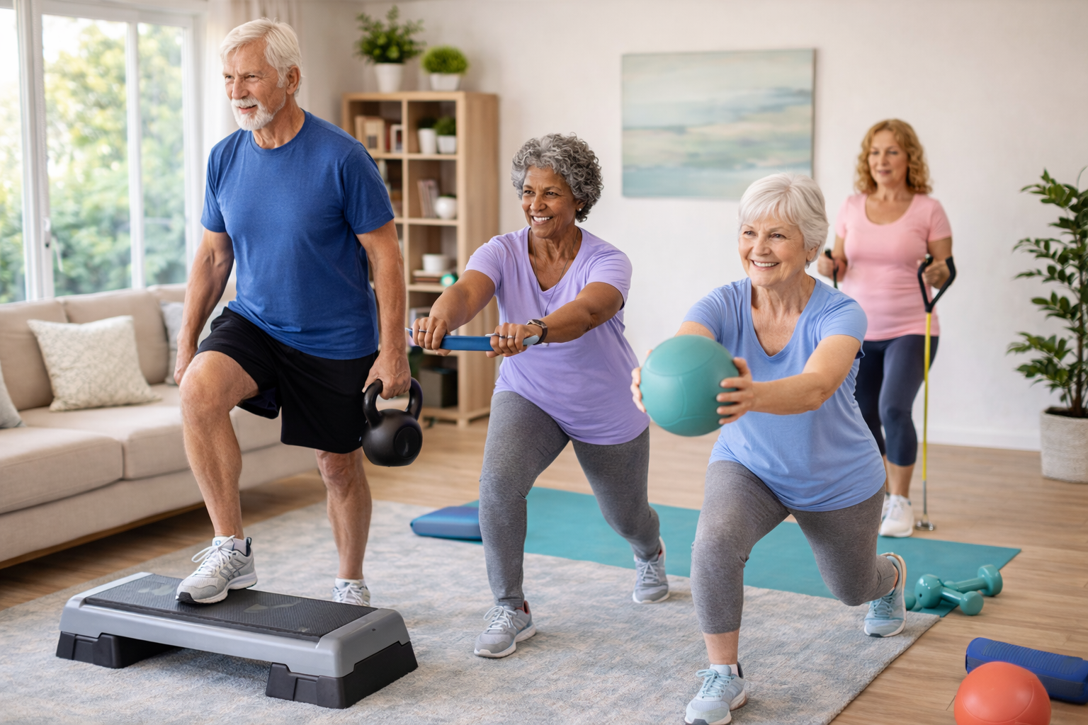 Building a Healthier Lifestyle for Seniors Through Fitness and Nutrition - Newsglo functional fitness for older adults