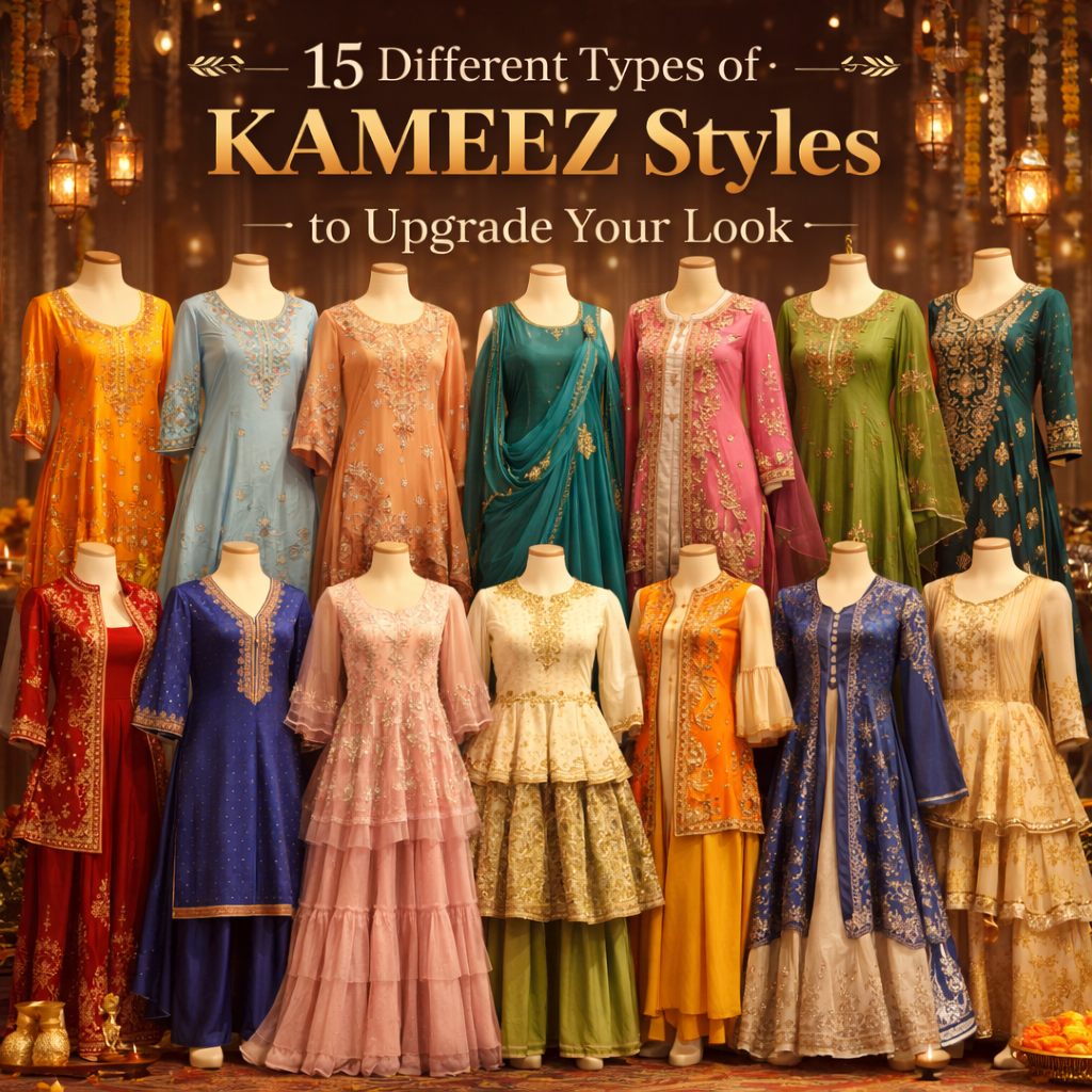 15 Different Types of Kameez Styles to Upgrade Your Look - Newsglo