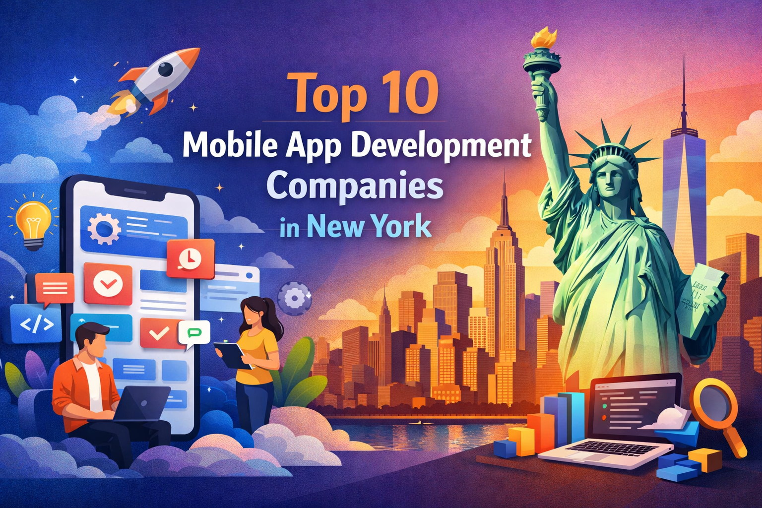 Top 10 Mobile App Development Companies in New York - Newsglo Mobile App Development Company in New York