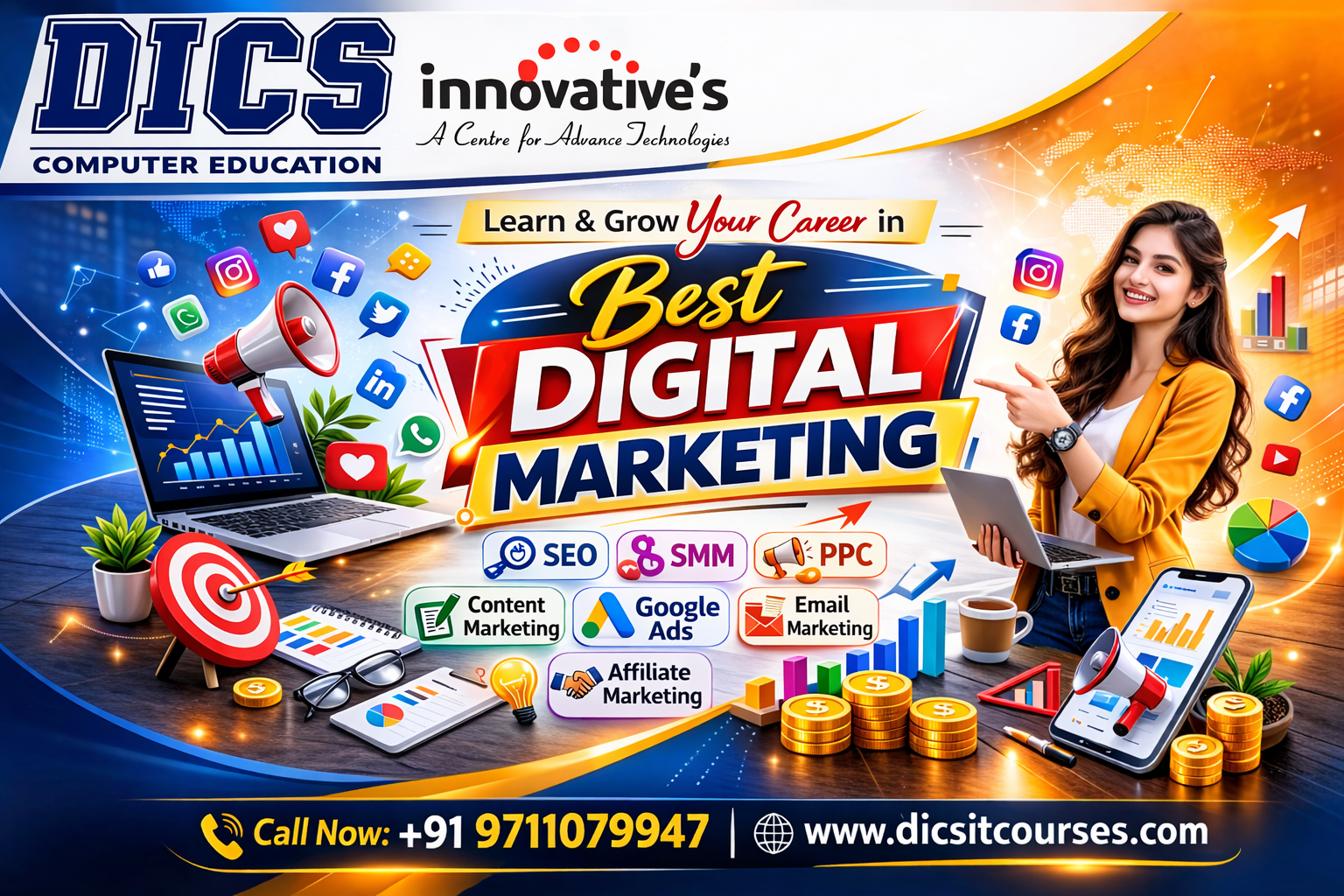 Best Digital Marketing Institute in Rohini - Newsglo