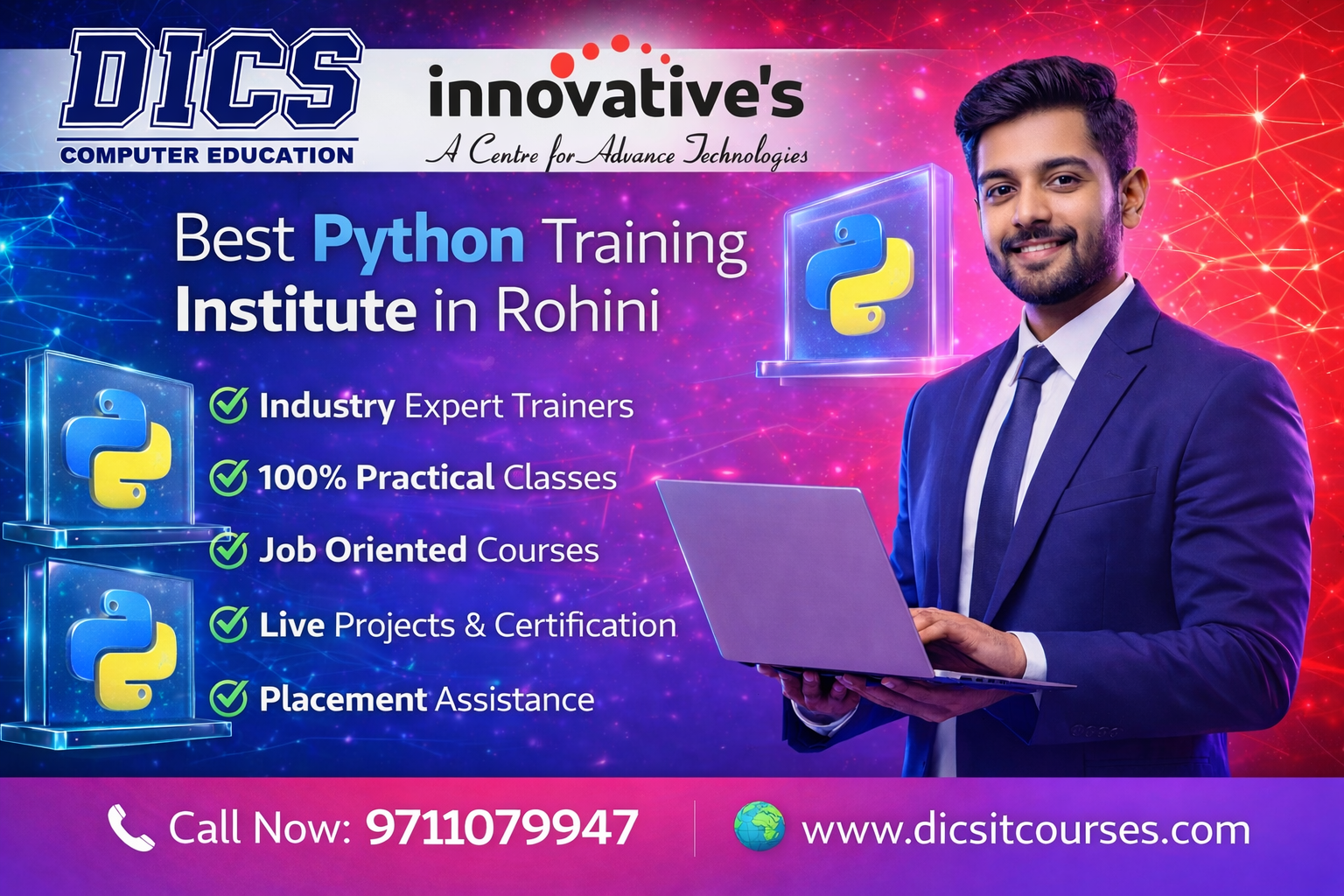 Best Python Training Institute in Rohini - Newsglo