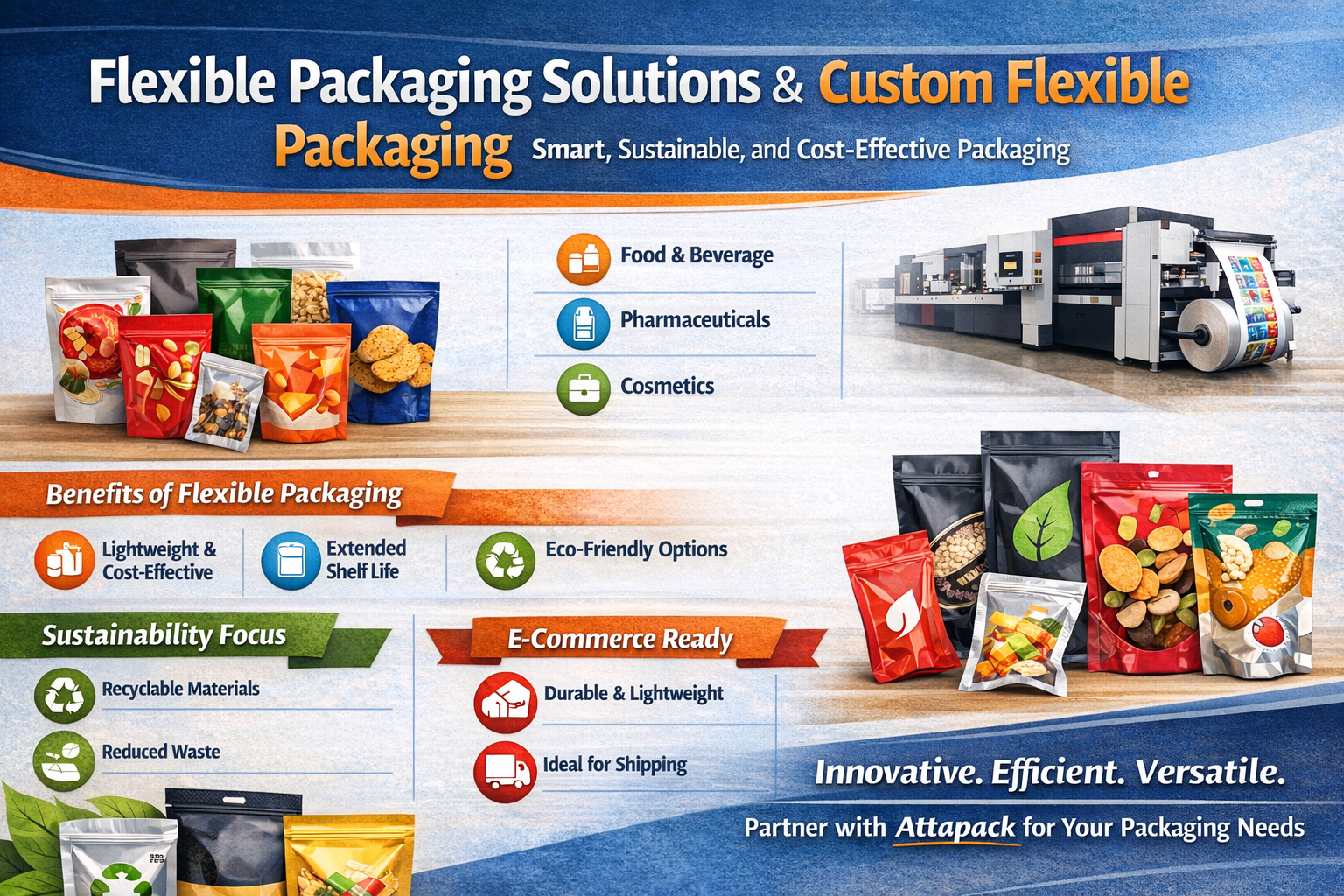 Flexible Packaging Solutions & Custom Flexible Packaging Guide - Newsglo Flexible Packaging Solutions