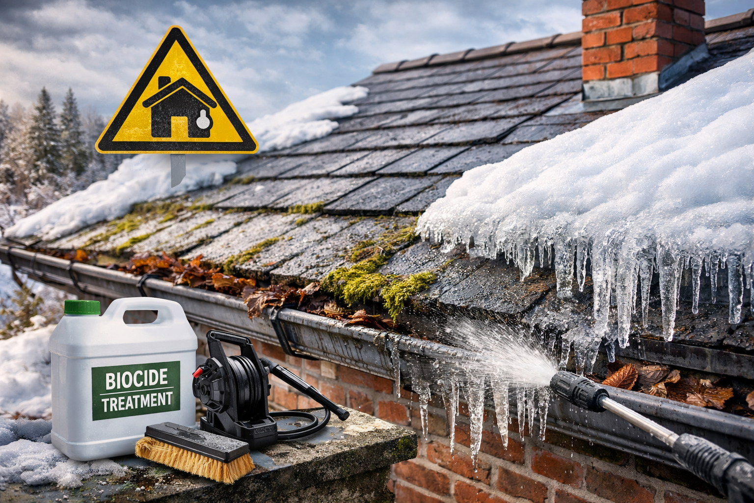 roof washing service