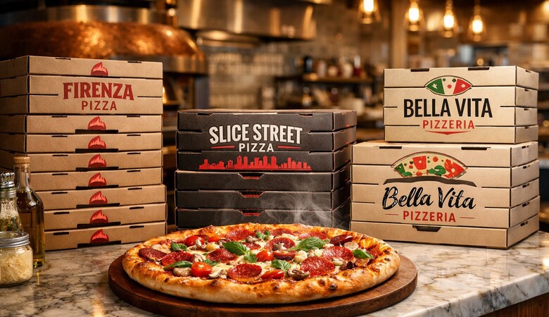 Why Custom Pizza Boxes Are Essential for Restaurants? - Newsglo Custom pizza boxes