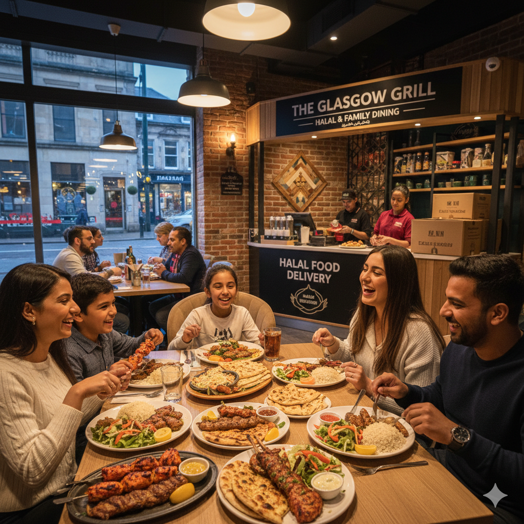 grilled halal dishes Glasgow