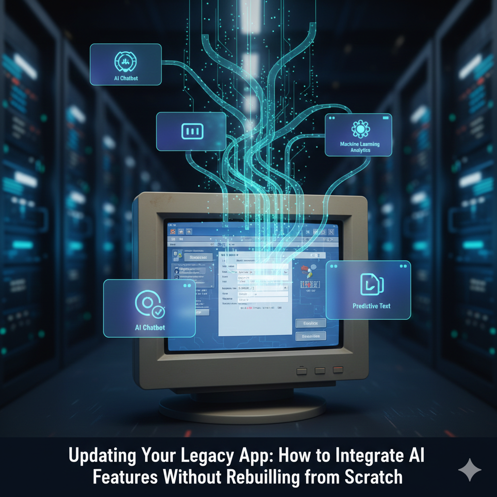 Updating Your Legacy App: How to Integrate AI Features Without Rebuilding from Scratch - Newsglo Updating Your Legacy App: How to Integrate AI Features Without Rebuilding from Scratch - Newsglo