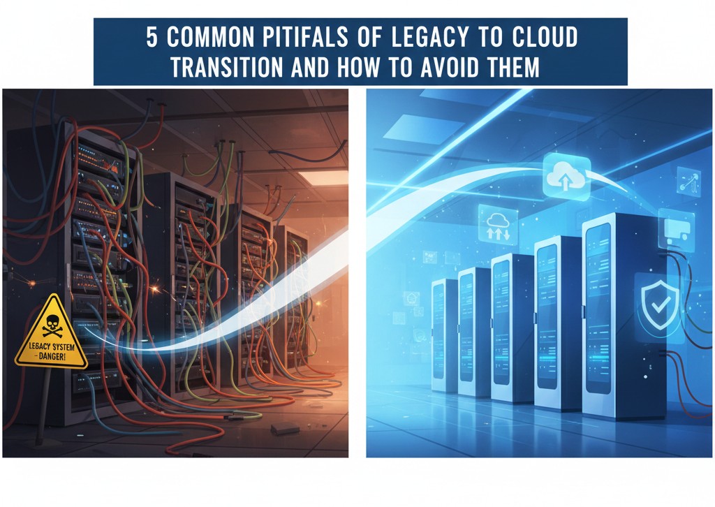 5 Common Pitfalls of Legacy to Cloud Transition and How to Avoid Them blog cove image