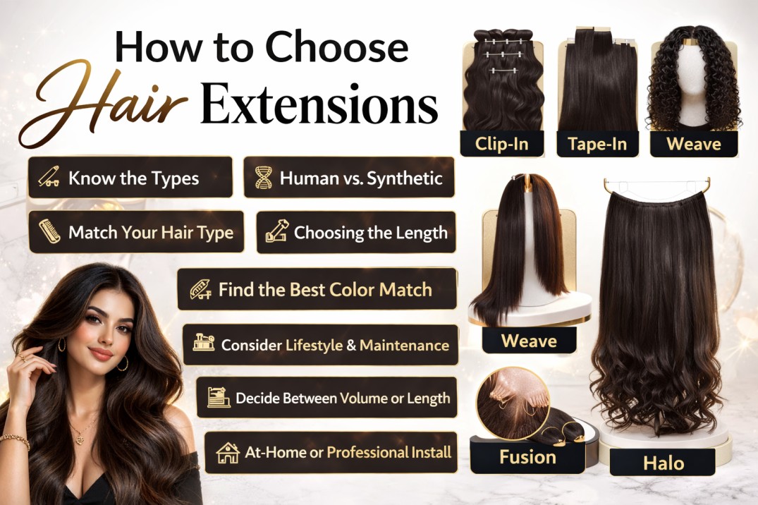 How to Choose Hair Extensions
