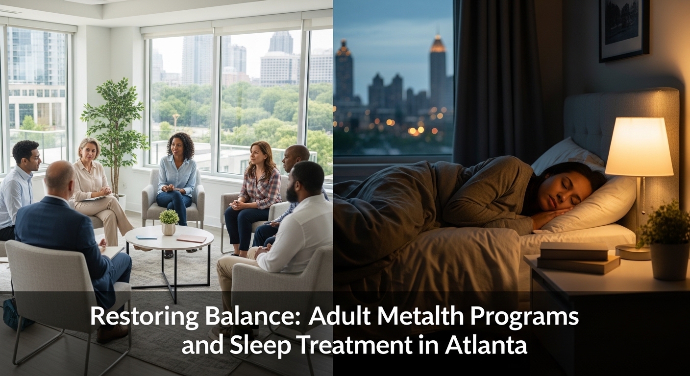 Restoring Balance: Adult Mental Health Programs and Sleep Treatment in Atlanta - Newsglo