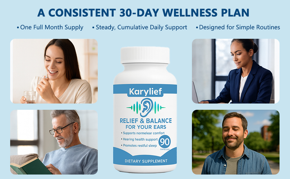 Karylief™ – Reduce Ringing in Ears & Support Healthy Hearing Naturally - Newsglo Karylief