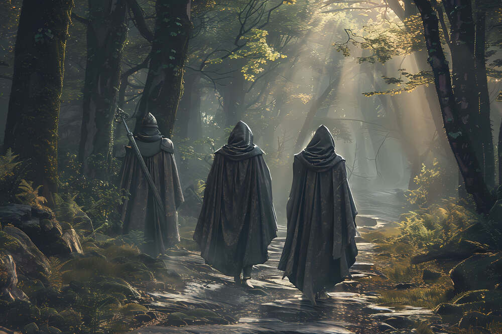 Plague Doctor Fantasy Story Book