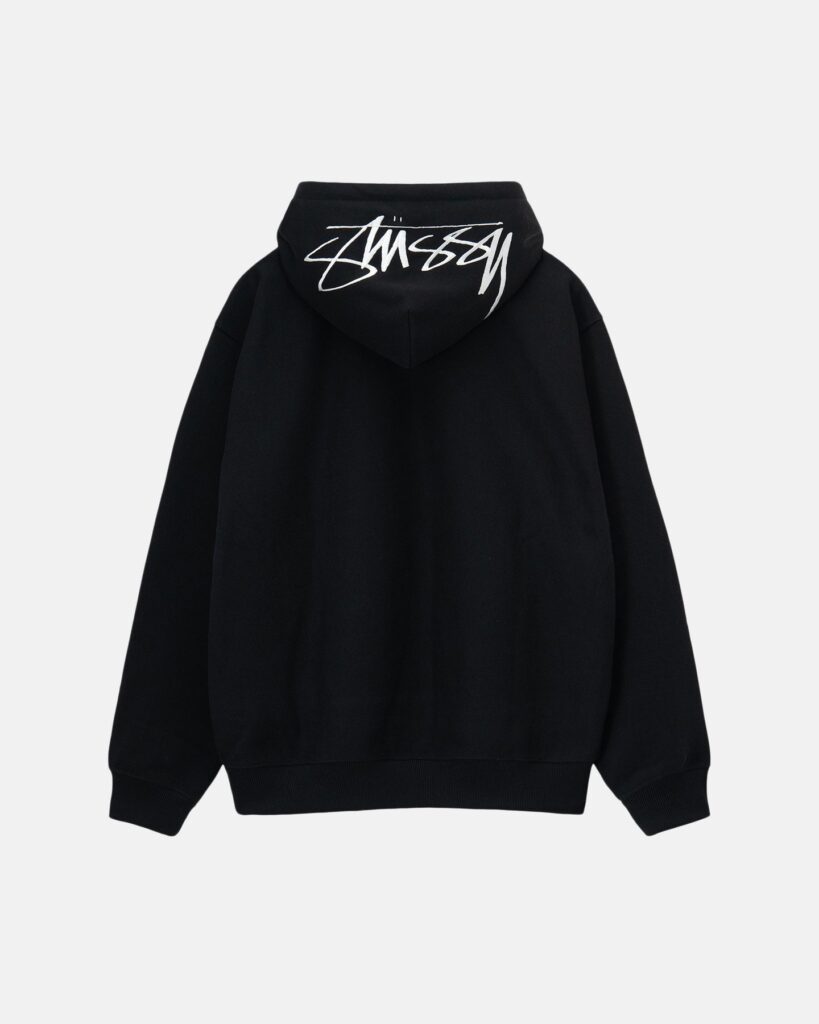 STUSSY BACK APPLIQUE HOODIE