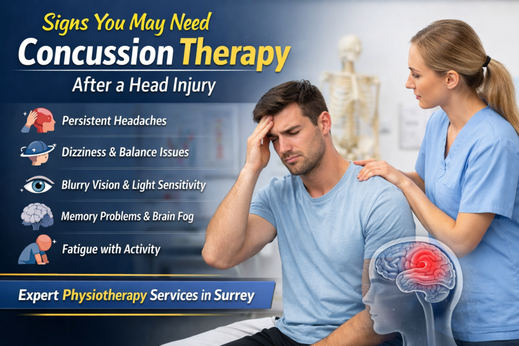 Signs You May Need Concussion Therapy After a Head Injury