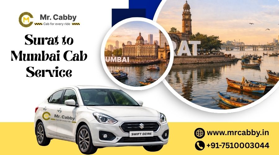 Surat to Mumbai Cab Service