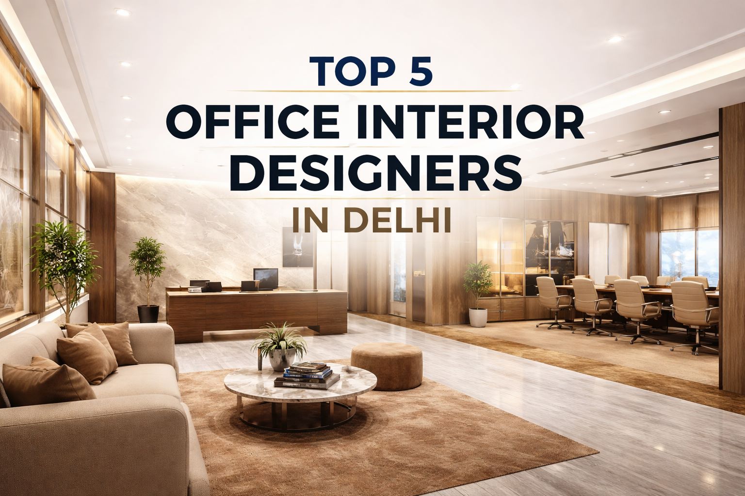 Top Office Interior Designers in Delhi