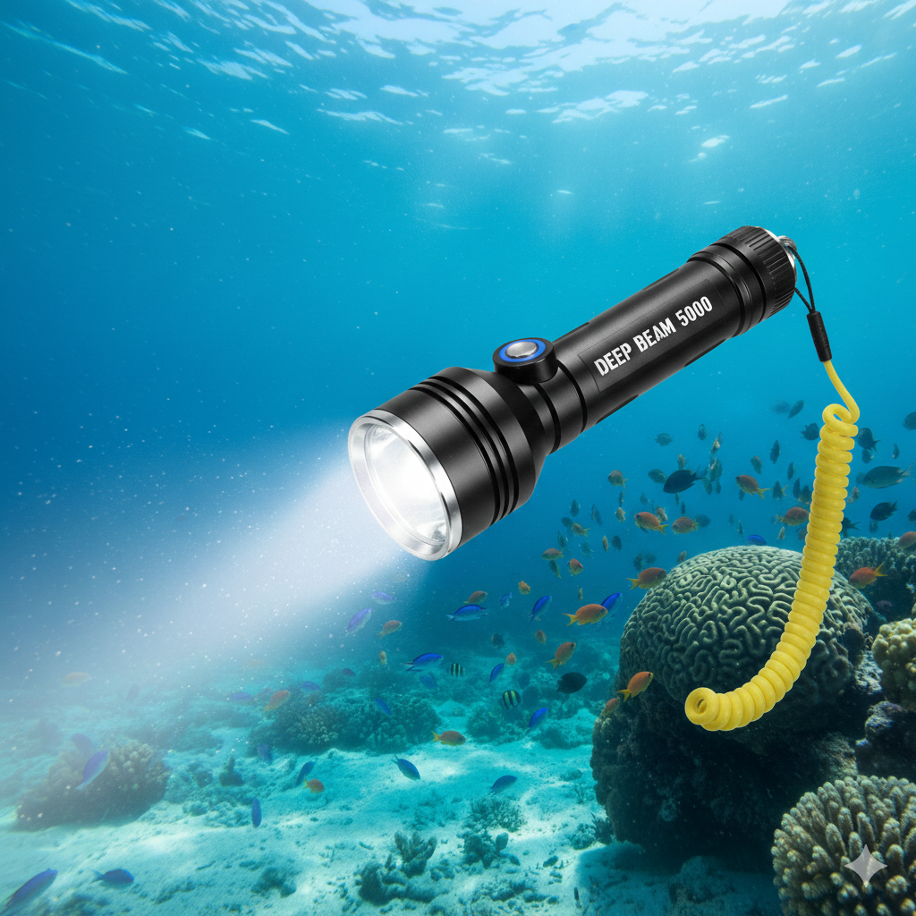 Talking About The Unknown Benefits Of Underwater Diving Flashlight - Newsglo