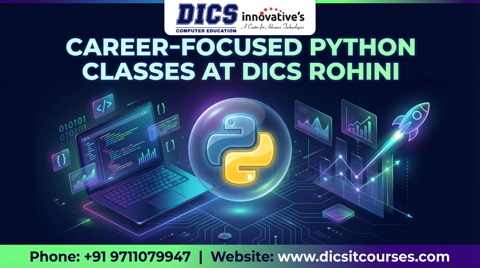 Career-Focused Python Classes at DICS Rohini - Newsglo