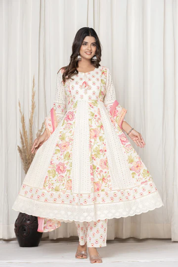 What Fabrics Are Best for Comfortable and Stylish Anarkali Suits? - Newsglo Anarkali Suits