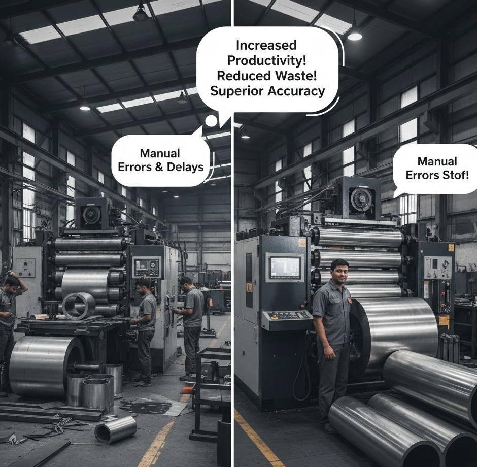 automatic plate rolling machines