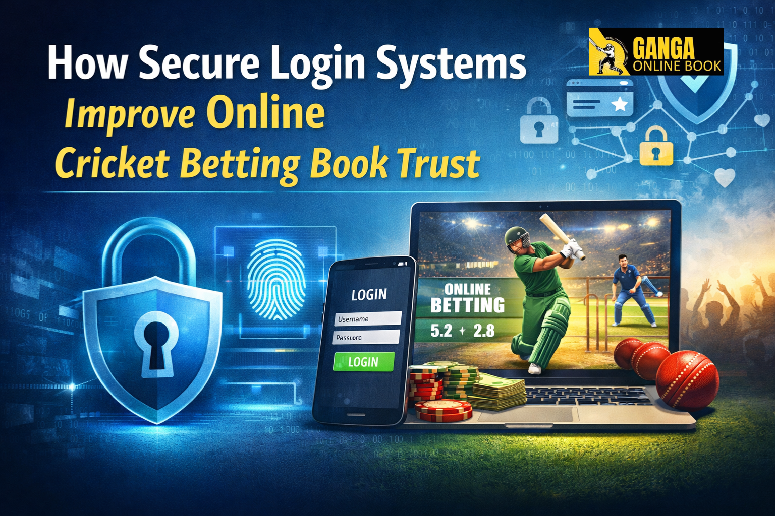 How Secure Login Systems Improve Online Cricket Betting Book Trust - Newsglo