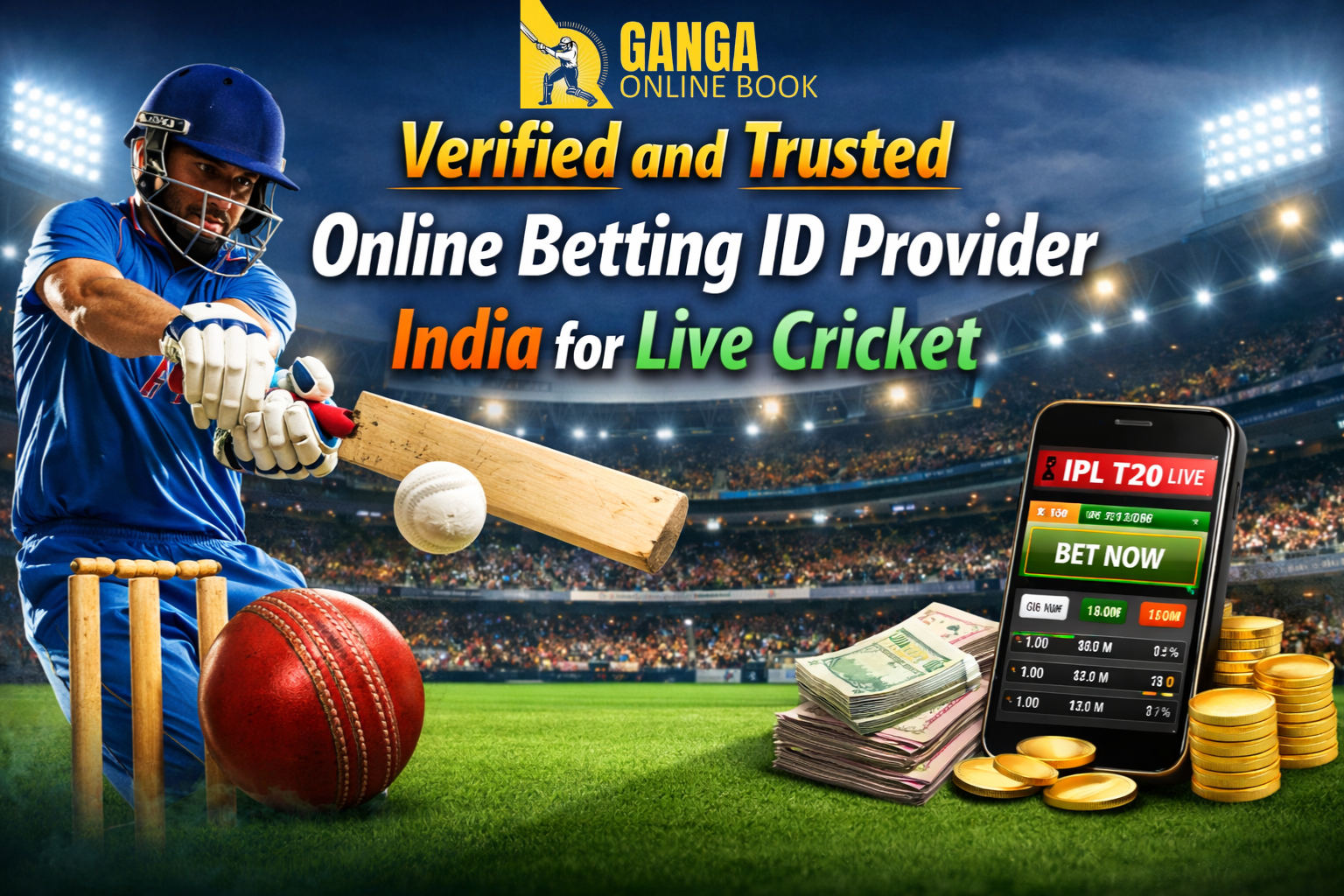 Verified and Trusted Online Betting ID Provider India for Live Cricket - Newsglo