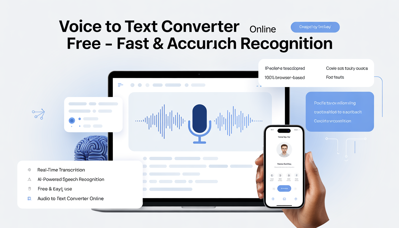 Voice to Text Converter Online Free: A Practical Guide to Accurate Speech Recognition - Newsglo