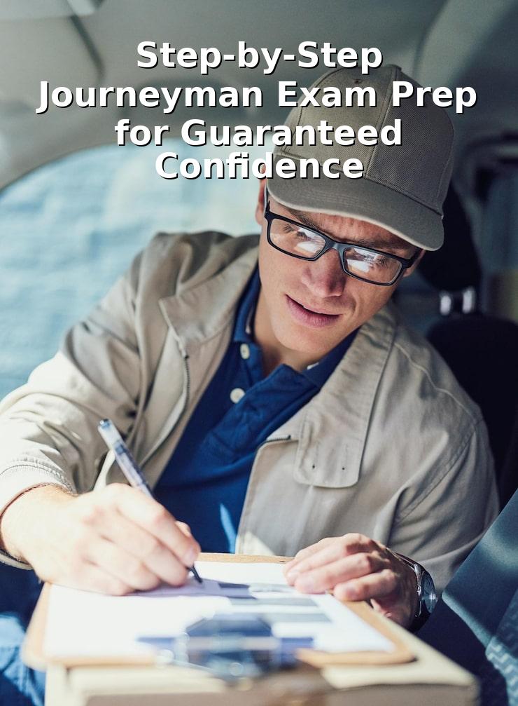 Step-by-Step Journeyman Exam Prep for Guaranteed Confidence - Newsglo