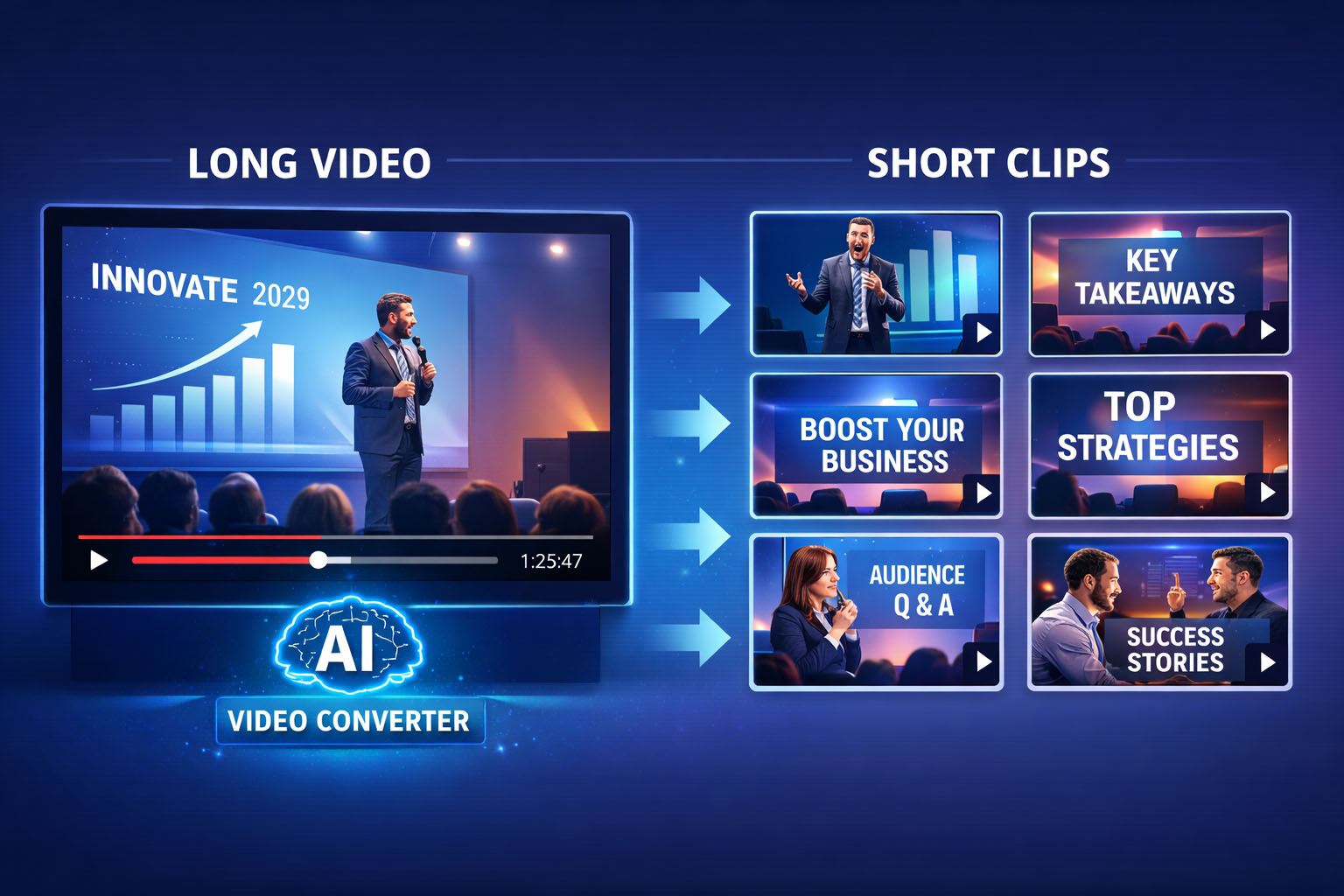 Why Most Event Organizers Prefer an AI-Based Video Summarization Tool - Newsglo event highlights generator