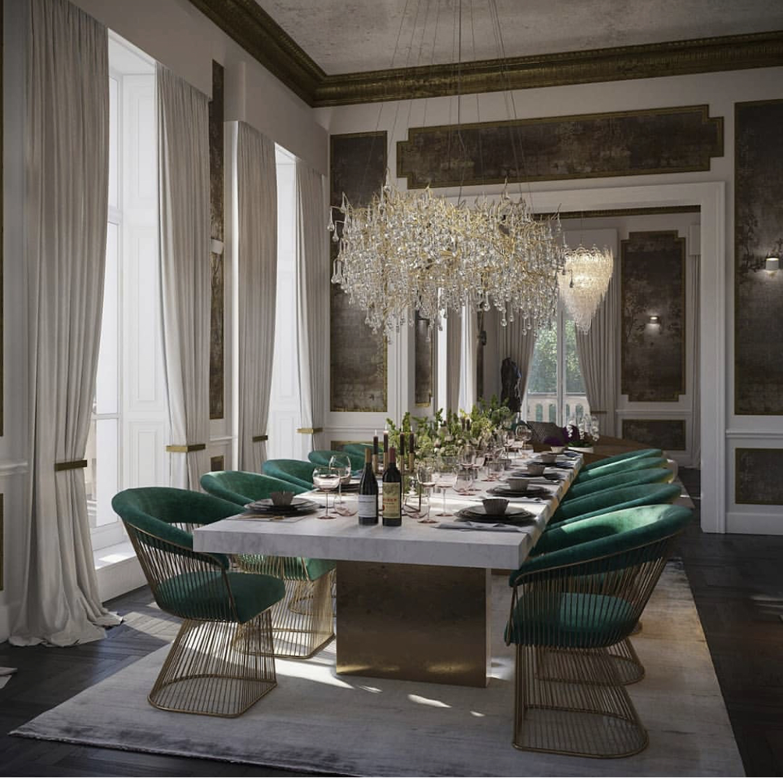White Marble Dining Table — Elevate Your Home with Luxury Dining Tables in Dubai & UAE - Newsglo
