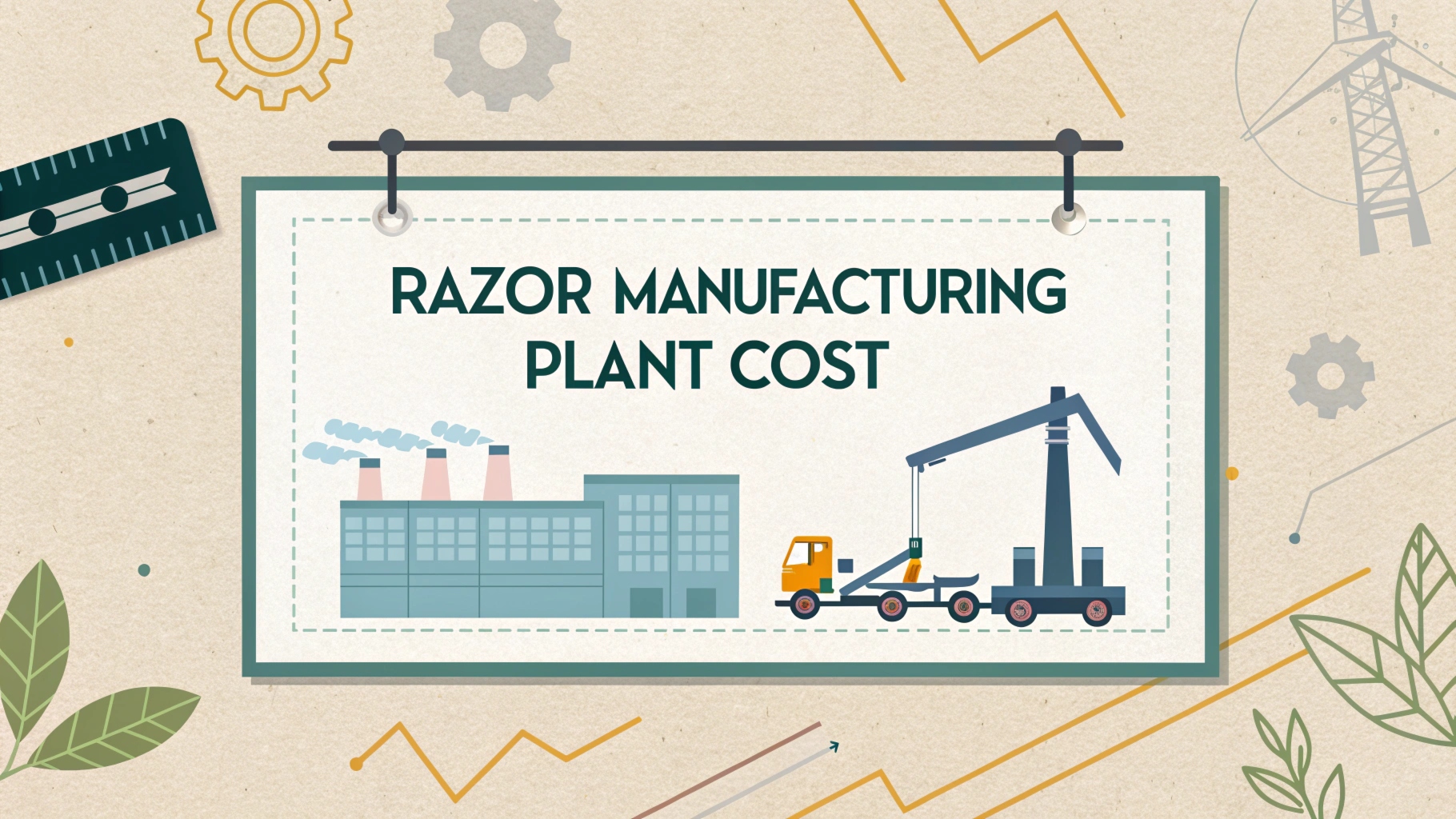 razor manufacturing plant cost