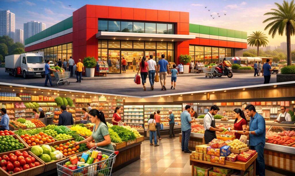 supermarket in india