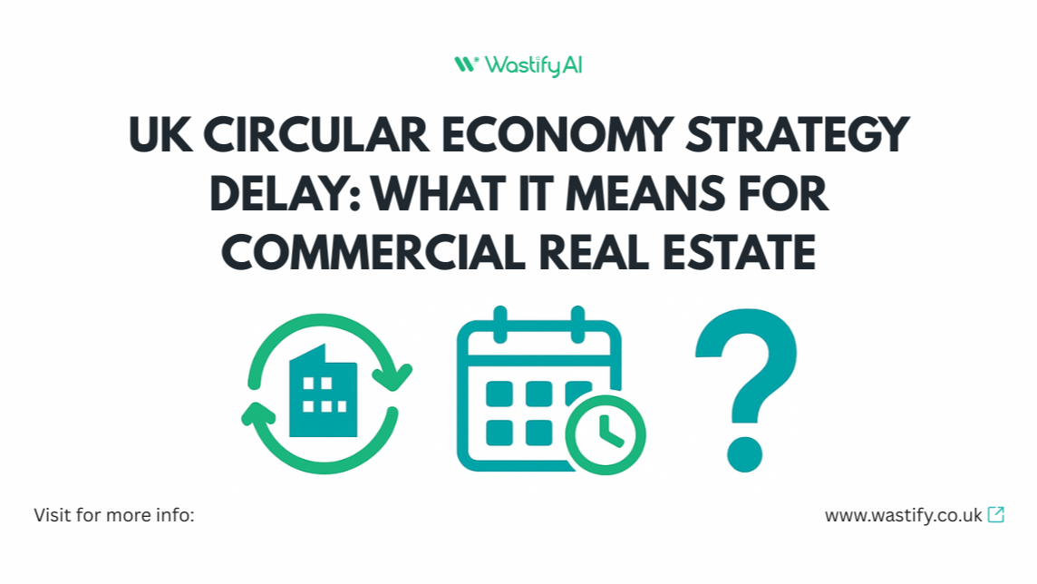 UK Circular Economy Strategy Delay: What it Means for Commercial Real Estate