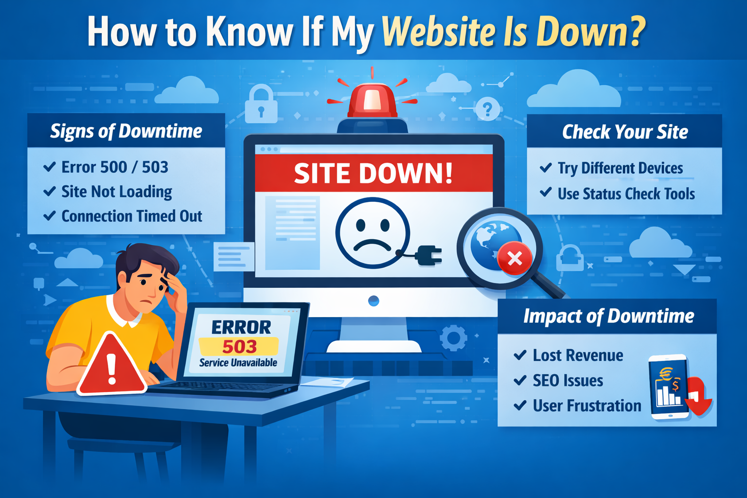 How to Know If My Website Is Down? - Newsglo How to Know If My Website Is Down