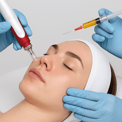 Can Microneedling with PRP Help Minimize Large Pores?