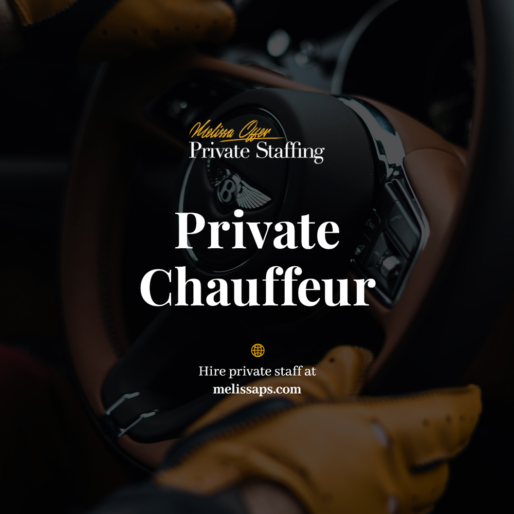 private chauffeur