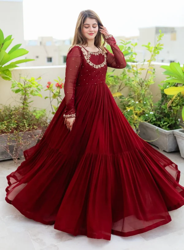 Red Frock Dress: A Timeless Fashion Statement for Every Occasion - Newsglo Red Frock Dress: A Timeless Fashion Statement for Every Occasion - Newsglo